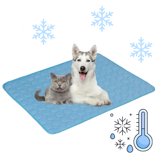 FrostPaw – Manta Refrigerante Premium para Cães e Gatos