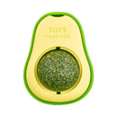 Abacate de Brinquedo para Gatos com Erva-de-Gato (Catnip)