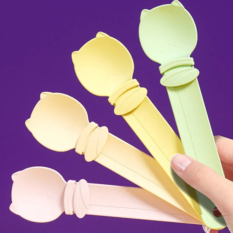 Colher Alimentadora Squeeze para Pet – Kit 2 Unidades