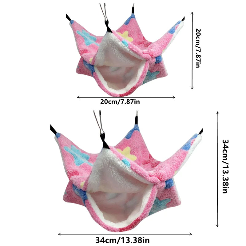 Rede e Cama Suspensa para Pequenos Animais