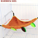 Hammock de Pelúcia para Hamster – Kit com 5 Peças de Ninho Suspenso para Pequenos Animais