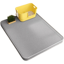 Tapete Coletor de Areia para Gatos – Dupla Camada, Impermeável e Antiderrapante