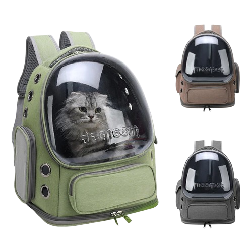 Mochila Transparente para Transporte de Pets