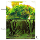 Adesivo Decorativo 3D para Fundo de Aquário – Paisagem Realista para Transformar o Aquário