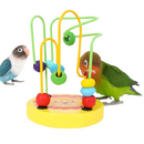 Brinquedo Educacional de Treinamento para Pássaros com Argolas de Forrageamento