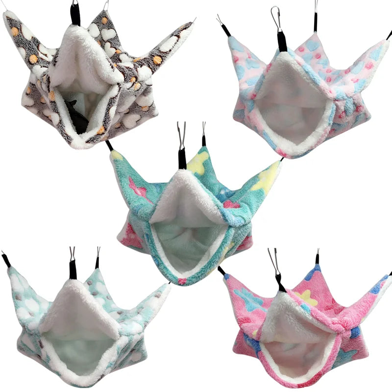 Rede e Cama Suspensa para Pequenos Animais