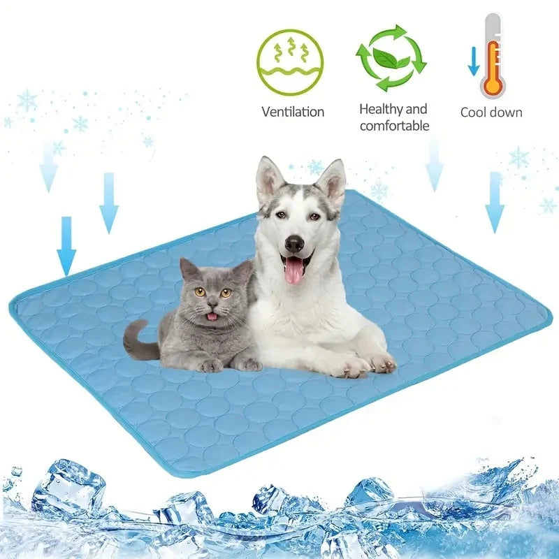 FrostPaw – Manta Refrigerante Premium para Cães e Gatos