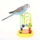 Brinquedo Educacional de Treinamento para Pássaros com Argolas de Forrageamento