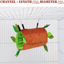 Hammock de Pelúcia para Hamster – Kit com 5 Peças de Ninho Suspenso para Pequenos Animais