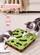Brinquedo de Puzzle para Gatos – Caixa com Bolinha e Exercício Indoor