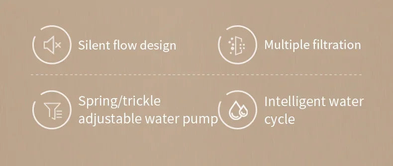 Fonte de água 3L - Recirculação automática