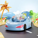 Bola de Corrida Transparente para Hamster – Extra Grande com Design Estilo Carro Esportivo