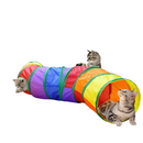 Túnel Interativo Dobrável para Gatos – Diversão, Exercício e Enriquecimento
