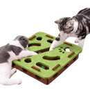 Brinquedo de Puzzle para Gatos – Caixa com Bolinha e Exercício Indoor