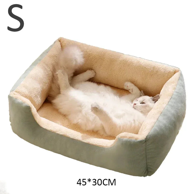 Cama Macia de Pelúcia para Gatos e Cães