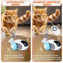 Smart Cat Toy – Carro Automático com Controle Remoto para Gatos e Cães