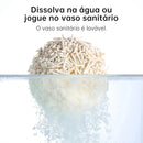 Areia de Gato Tofu Desodorizante 2,5 kg – Aglomeração Rápida, Natural e Descártavel no Vaso