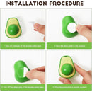 Abacate de Brinquedo para Gatos com Erva-de-Gato (Catnip)