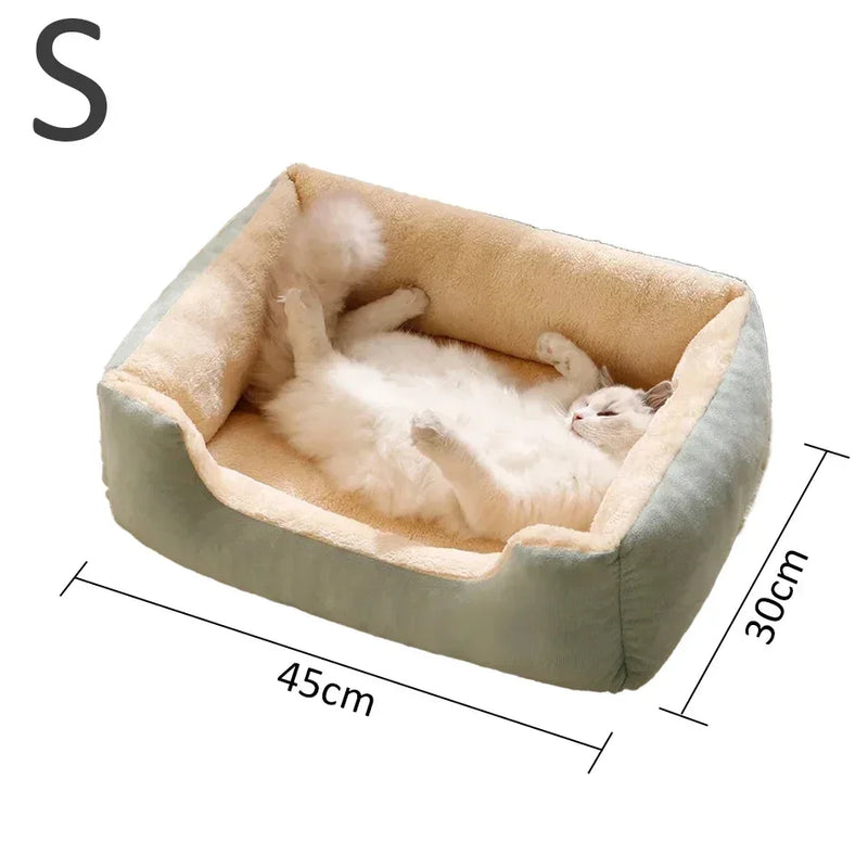 Cama Macia de Pelúcia para Gatos e Cães