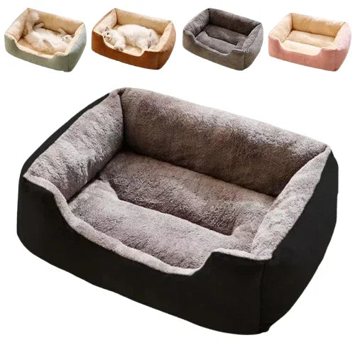 Cama Macia de Pelúcia para Gatos e Cães