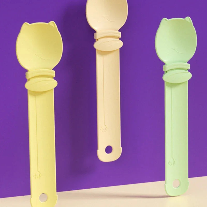 Colher Alimentadora Squeeze para Pet – Kit 2 Unidades