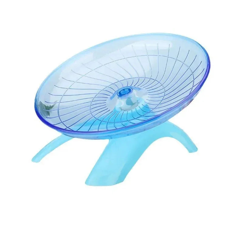 Disco de Corrida Silencioso para Hamster – Exercício Transparente para Pequenos Animais